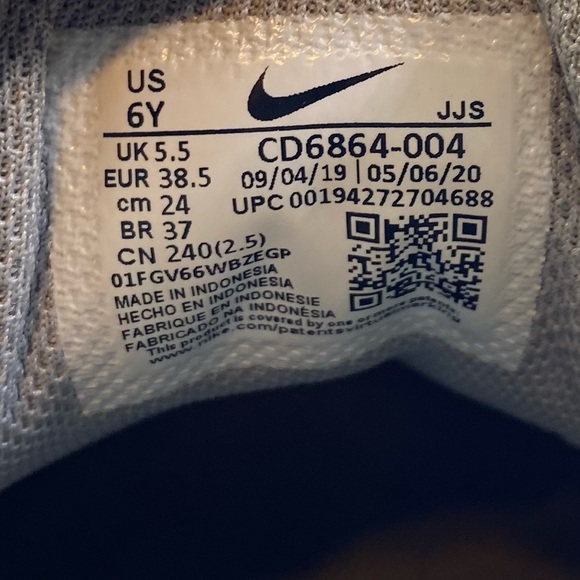 Nike Air Max 90 LTR GS Youth 6Y Metallic Silver Pink CD6864-004 - Picture 6 of 6